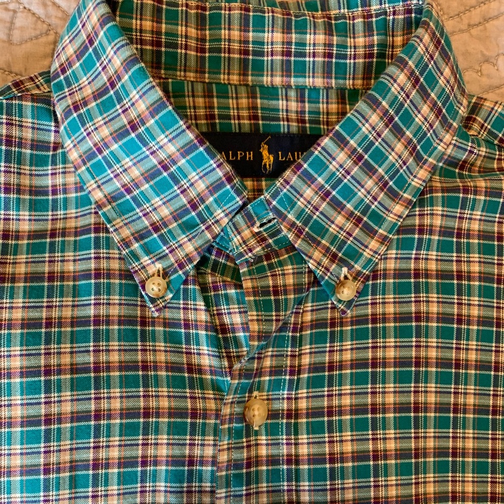 Ralph Lauren Plaid Dress Shirt